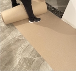 Breathable Construction Floor Protection Paper With Black Offset Printing
